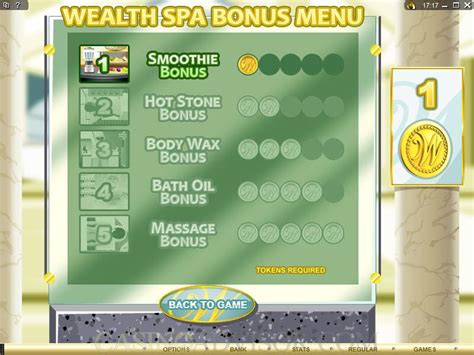 Microgaming Wealth Spa 5 Reel Video Slot Game Review.